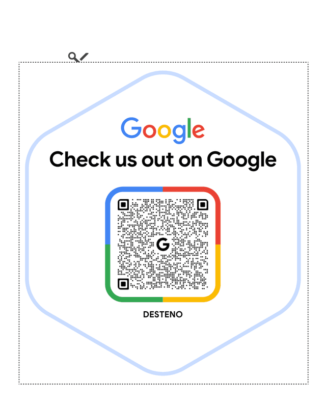 Scan to Review DESTENO on Google